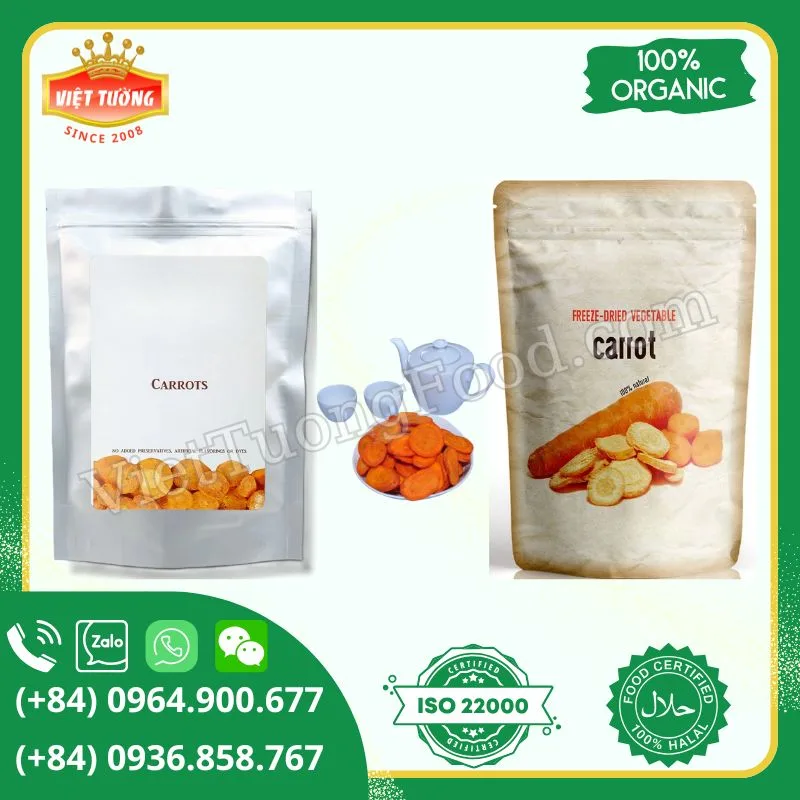 Cà rốt sấy giòn - Crispy Dried Carrot Cà rốt sấy giòn - Crispy Dried Carrot