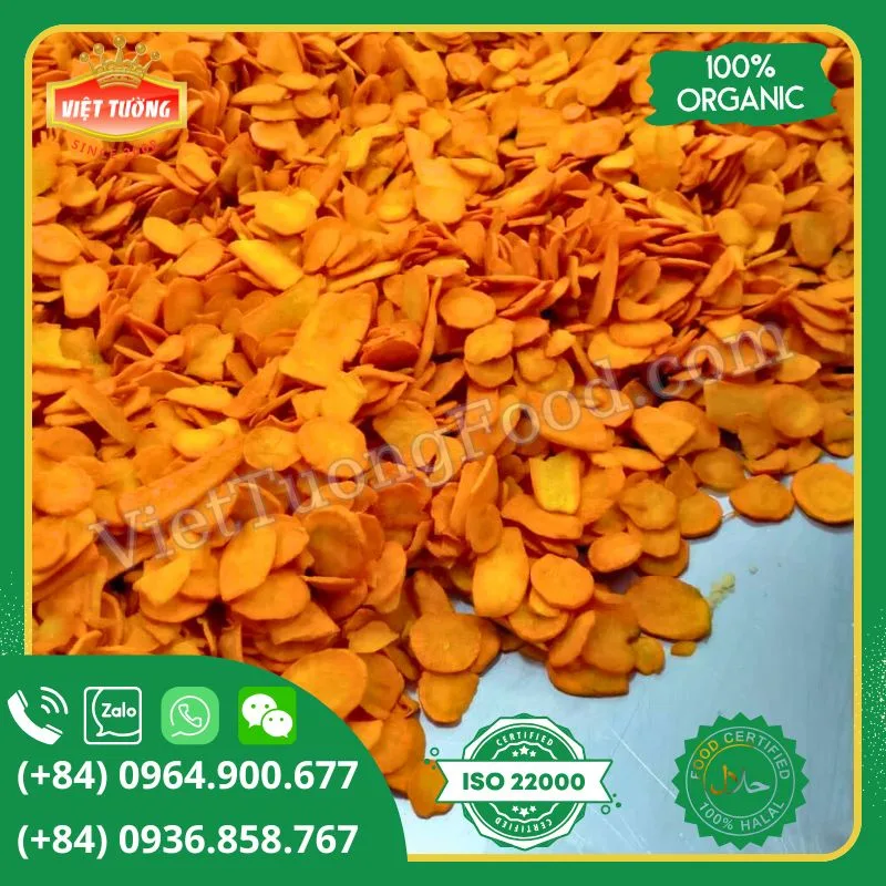 Cà rốt sấy giòn - Crispy Dried Carrot Cà rốt sấy giòn - Crispy Dried Carrot