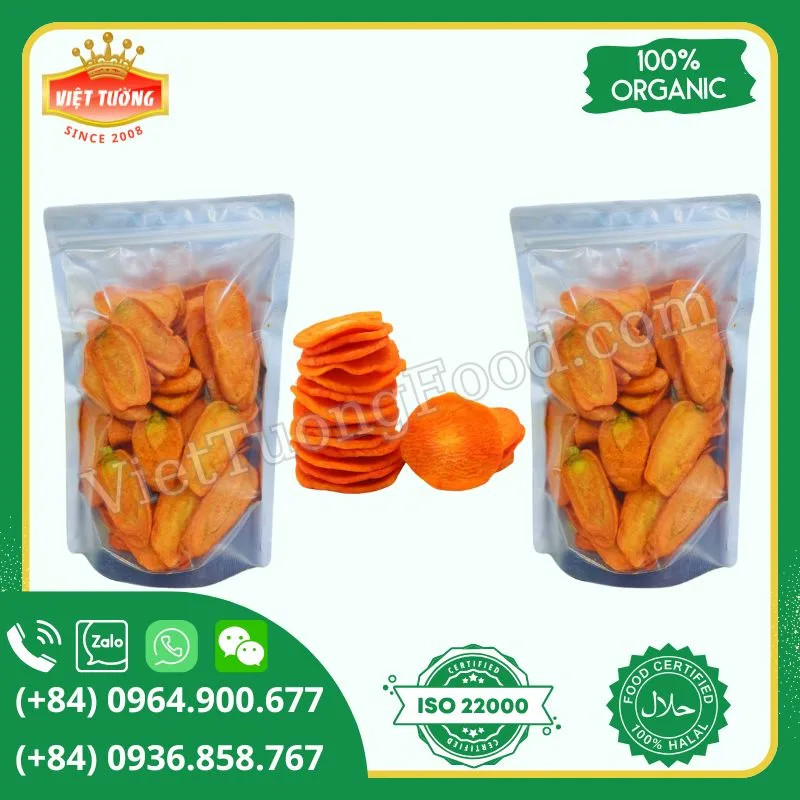 Cà rốt sấy giòn - Crispy Dried Carrot Cà rốt sấy giòn - Crispy Dried Carrot
