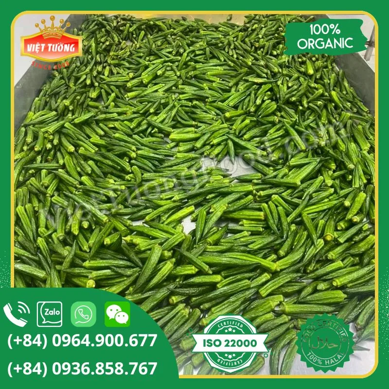 Đậu bắp sấy giòn - Dried Okra Đậu bắp sấy giòn - Dried Okra