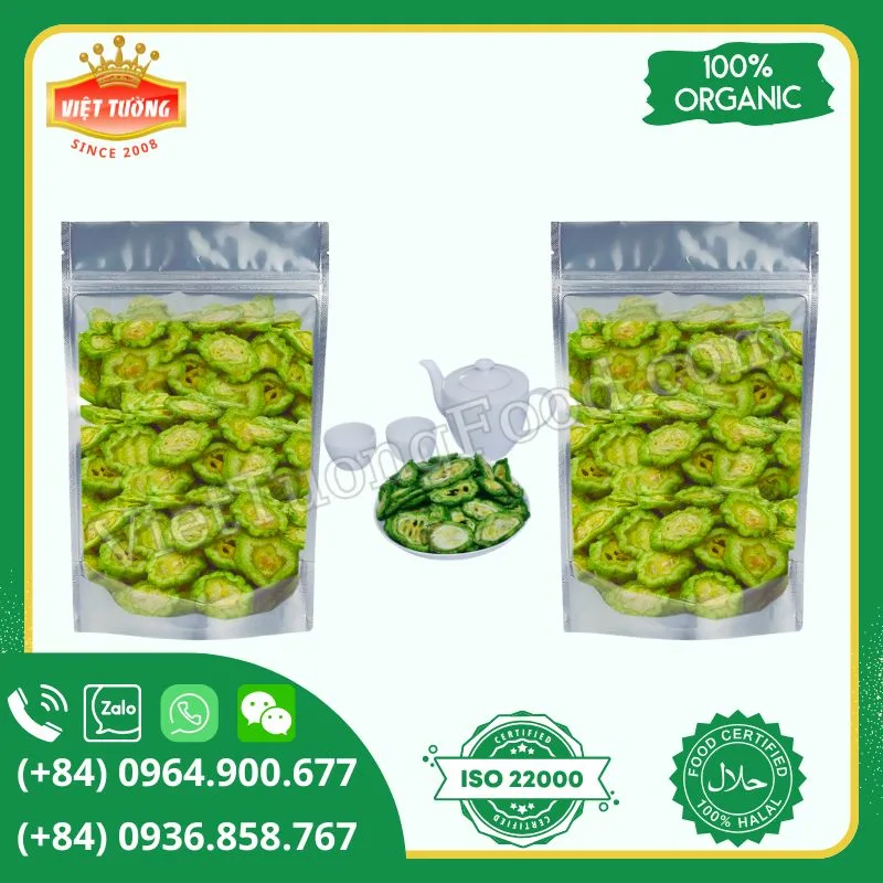Khổ qua sấy giòn - Crispy Dried Bitter Melon Khổ qua sấy giòn - Crispy Dried Bitter Melon