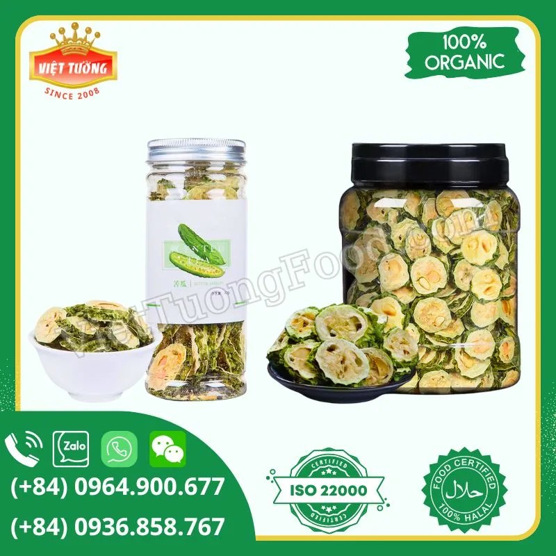 Khổ qua sấy giòn - Crispy Dried Bitter Melon Khổ qua sấy giòn - Crispy Dried Bitter Melon