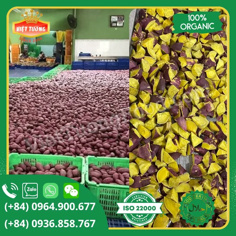 Khoai lang đông lạnh - Frozen Sweet Potato