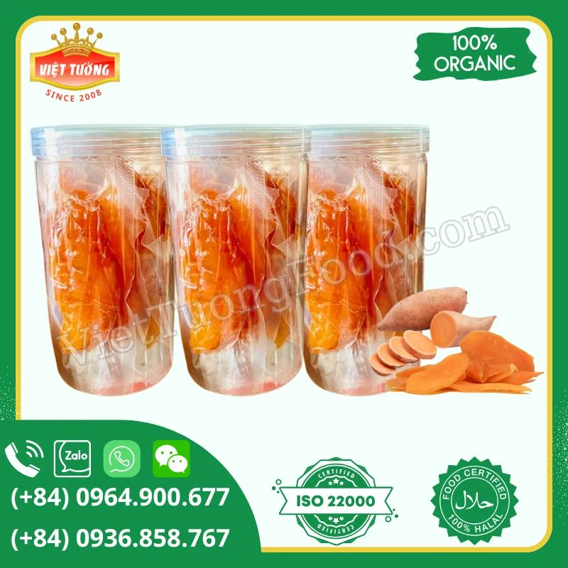 Khoai lang dẻo - Soft dried sweet potato Khoai lang dẻo - Soft dried sweet potato