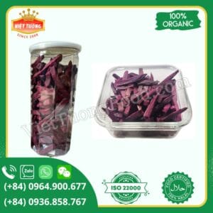 Khoai lang tím sấy giòn - Crispy Dried Purple Sweet Potato