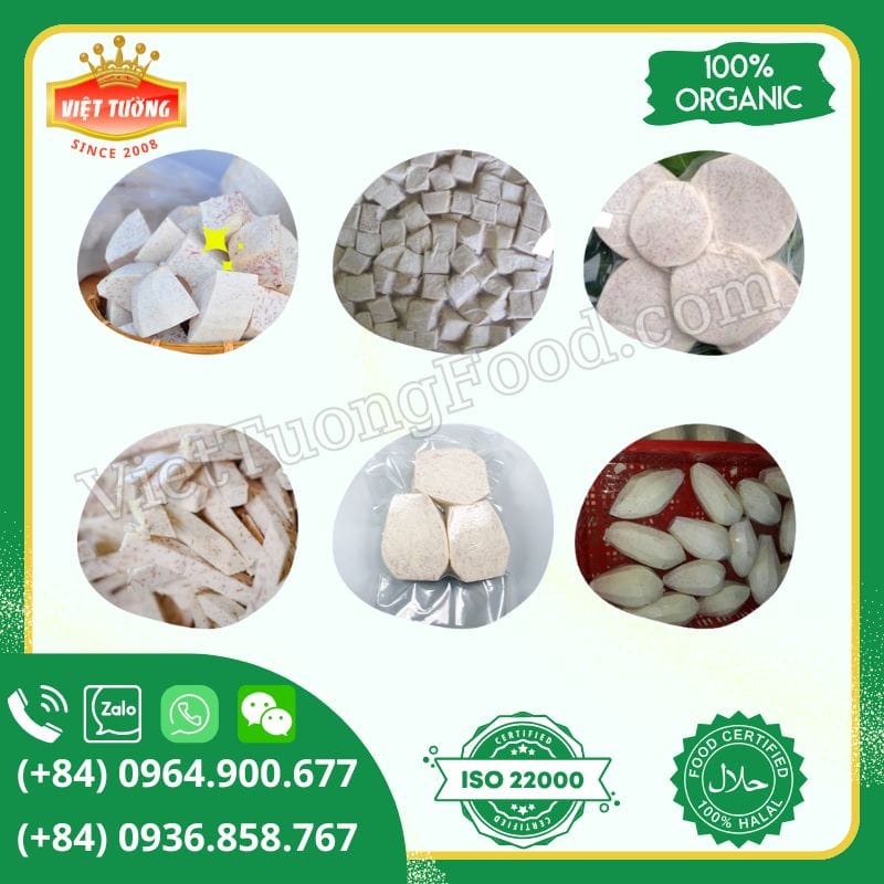 Khoai môn đông lạnh - Frozen Taro Khoai môn đông lạnh - Frozen Taro