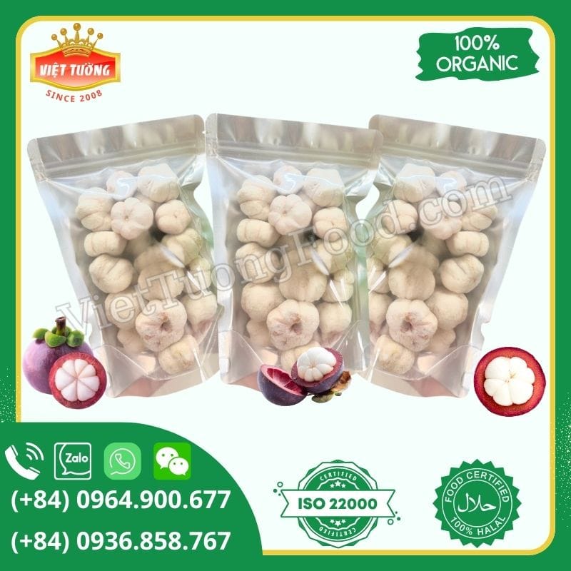 Măng cụt sấy thăng hoa - Freeze Dried Mangosteen Măng cụt sấy thăng hoa - Freeze Dried Mangosteen