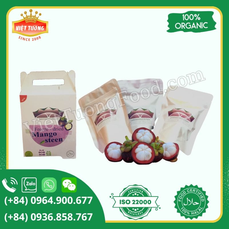 Măng cụt sấy thăng hoa - Freeze Dried Mangosteen Măng cụt sấy thăng hoa - Freeze Dried Mangosteen