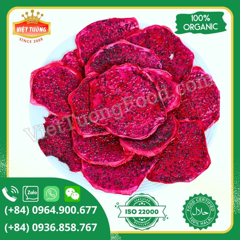 Thanh long sấy dẻo - Soft Dried Dragon Fruit Thanh long sấy dẻo - Soft Dried Dragon Fruit
