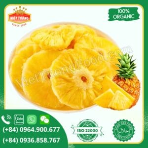 Khóm/Thơm sấy dẻo - Soft Dried Pineapple