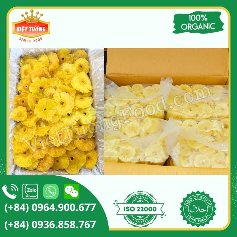 Khóm/Thơm sấy dẻo - Soft Dried Pineapple Khóm/Thơm sấy dẻo - Soft Dried Pineapple