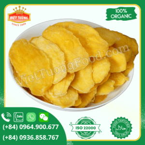 Soft dried mango