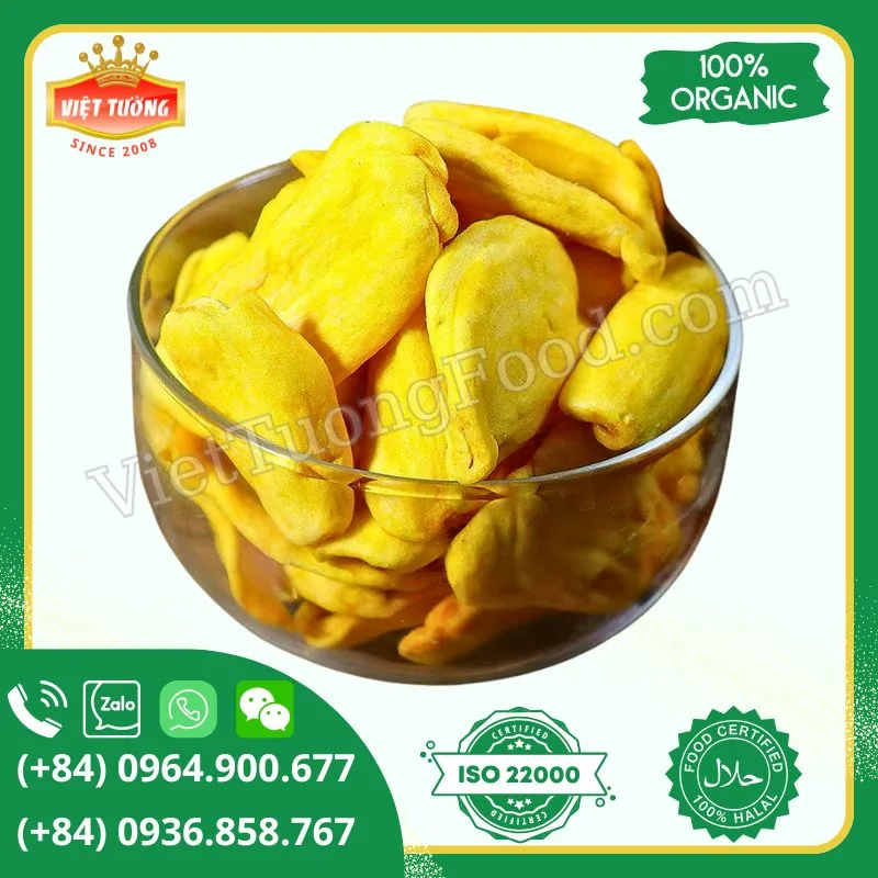 Mít sấy dầu hướng dương - Sunflower Oil-Dried Jackfruit