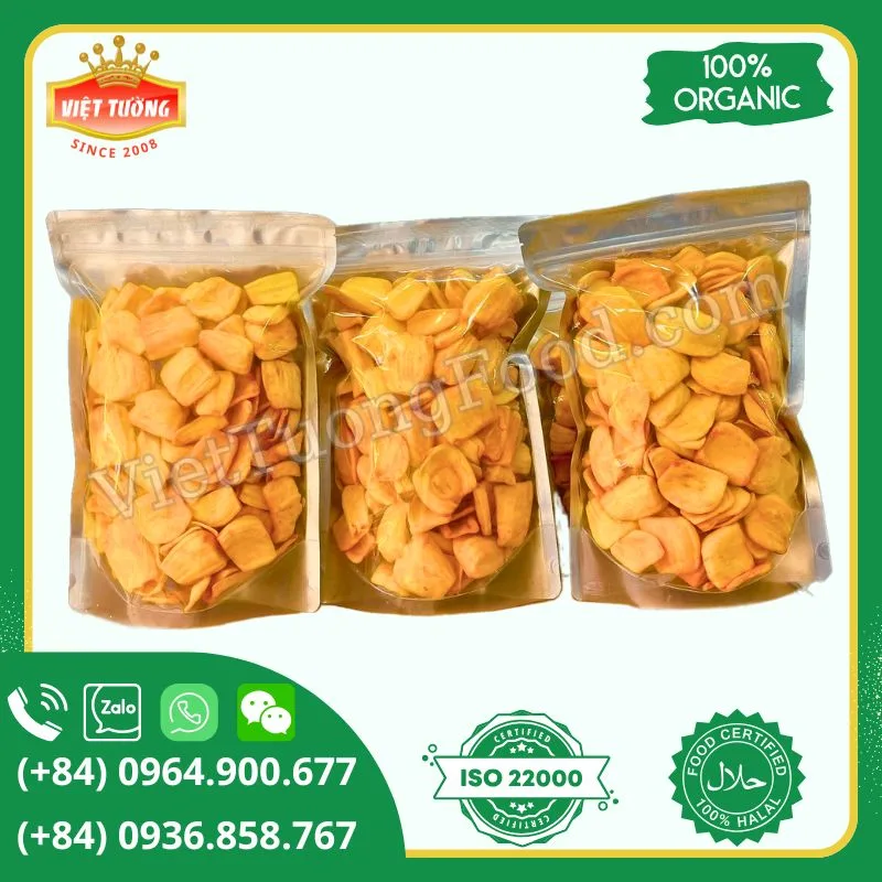 Mít sấy dầu hướng dương - Sunflower Oil-Dried Jackfruit