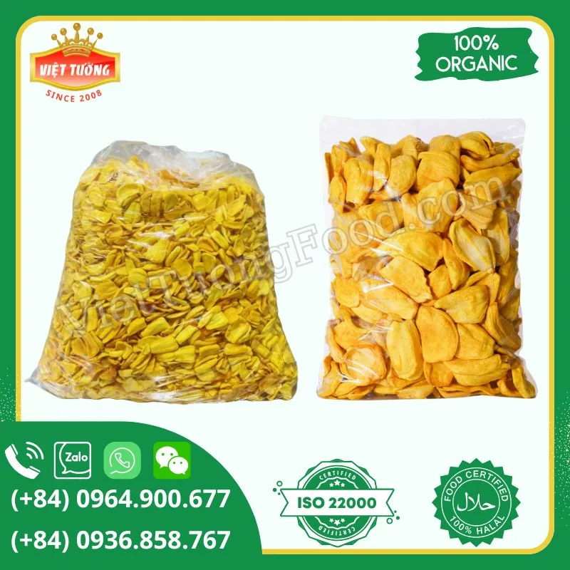 Mít sấy dầu hướng dương - Sunflower Oil-Dried Jackfruit
