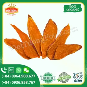 Khoai lang sấy cho thú cưng